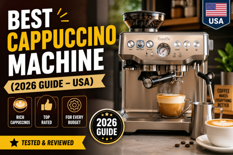 Best Cappuccino Machine (2026 Guide – USA)